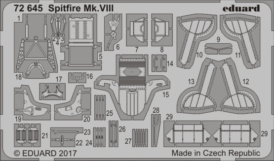 Spitfire Mk.VIII 1/72 
