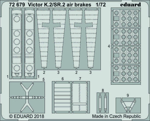 Victor K.2/SR.2 airbrakes 1/72 