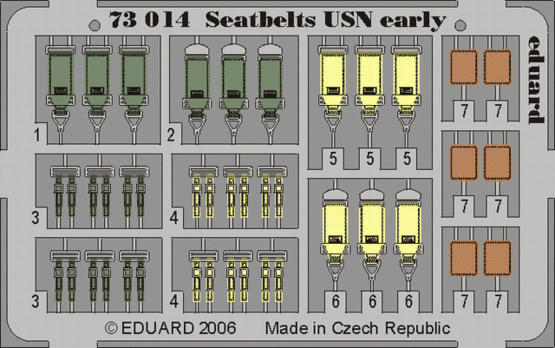 Seatbelts USN early 1/72 
