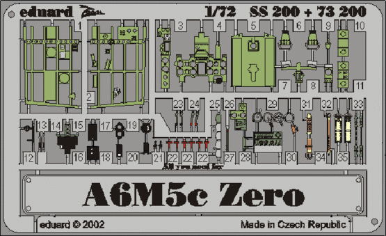 A6M5c Zero 1/72  - 1