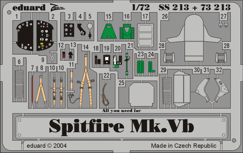 Spitfire Mk.Vb 1/72  - 1
