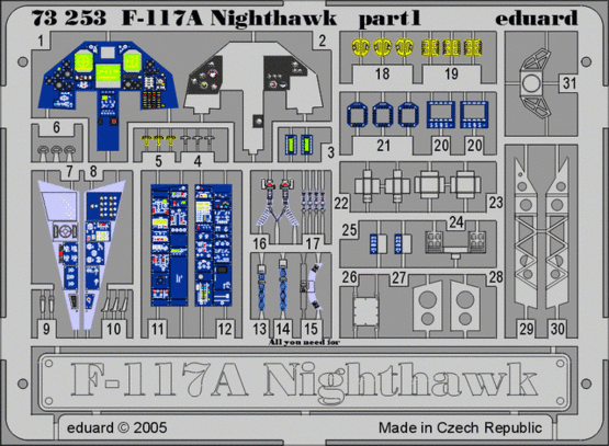F-117 1/72  - 1