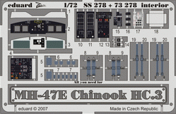 MH-47E Chinook interior 1/72  - 1