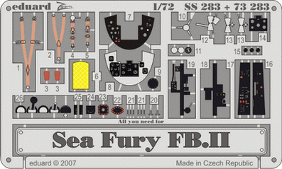 Sea Fury FB.II S.A. 1/72  - 1