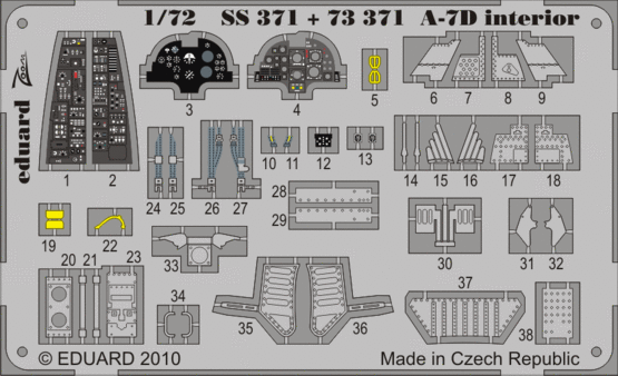 A-7D S.A. 1/72  - 1