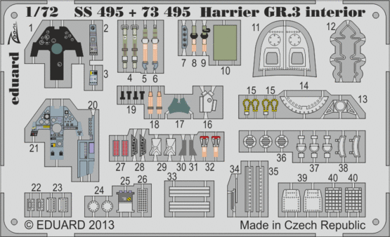Harrier GR.3 S.A. 1/72  - 1