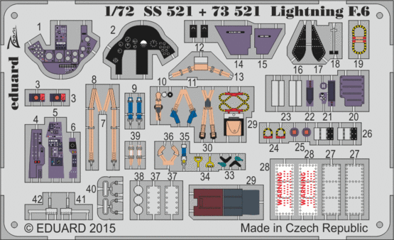 Lightning F.6 S.A. 1/72  - 1