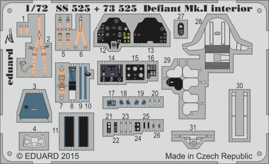 Defiant Mk.I S.A. 1/72  - 1
