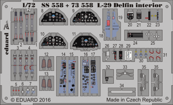 L-29 Delfin 1/72  - 1
