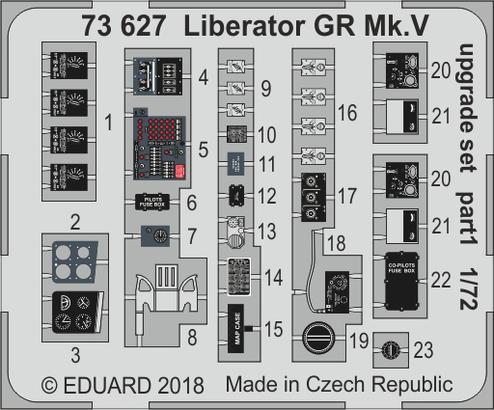 Liberator GR Mk.V upgrade set 1/72  - 1
