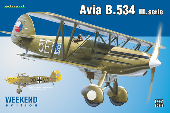Avia B.534 III. serie 1/72 