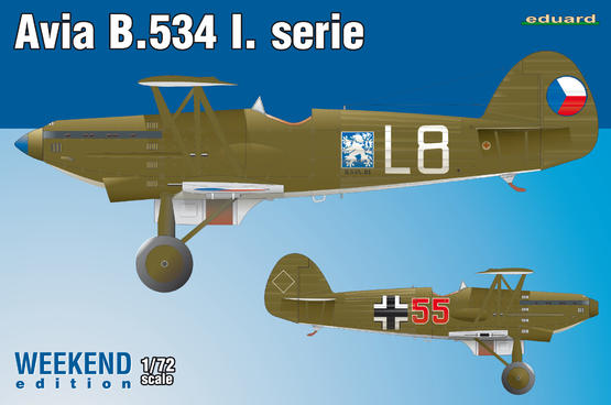 Avia B-534 I. serie 1/72 