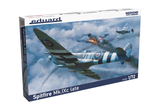 Spitfire Mk.IXc pozdní verze 1/72  - 1