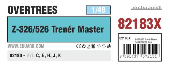 Z-326/526 Trenér Master OVERTREES 1/48 