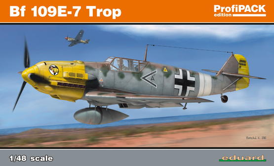 Bf 109E-7 Trop 1/48 