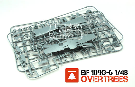 Bf 109G-6 OVERTREES  1/48 1/48 