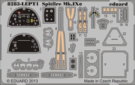 Spitfire Mk.IXe PE-set 1/48 