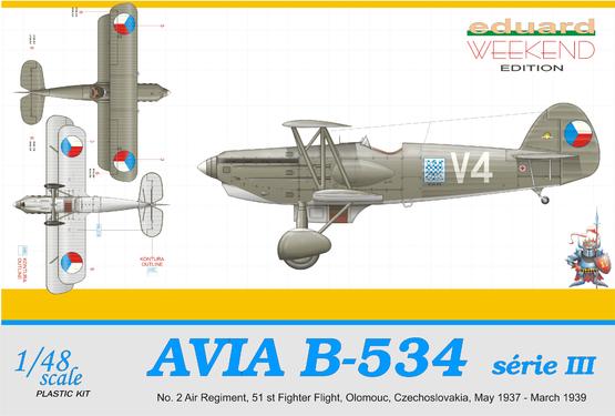 Avia B-534 III serie 1/48 