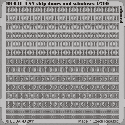 USN ship doors and windows 1/700 