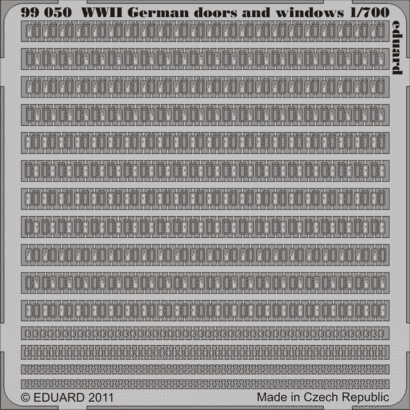 German doors and windows WWII 1/700 