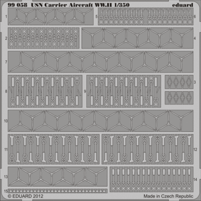 USN Aircraft accessories WWII 1/350 