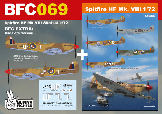 Spitfire HF Mk.VIII Skalski 1/72 