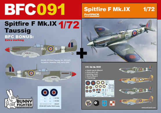 Spitfire F Mk.IX Taussig 1/72  - 1