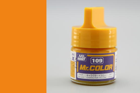 Mr.Color - character yellow 