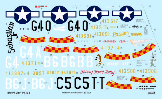 P-51D-5 “357th FG“ 1/48 