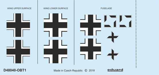 Fw 190A-2 national insignia 1/48 