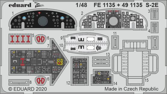 S-2E interior 1/48  - 1