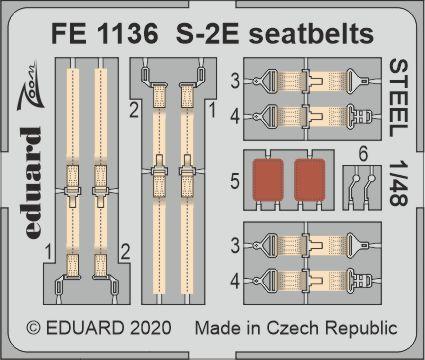 S-2E seatbelts STEEL 1/48 