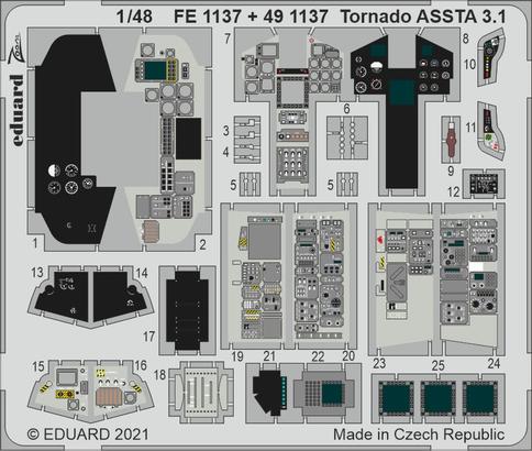 Tornado ASSTA 3.1 interior 1/48  - 1