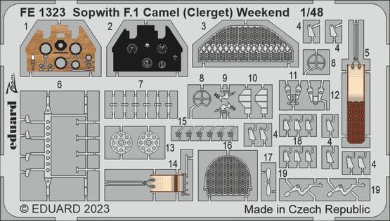 Sopwith F.1 Camel (Clerget) Weekend 1/48 