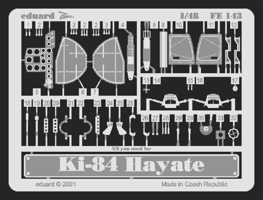 Ki-84 Hayate 1/48 