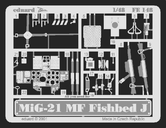 MiG-21MF Fishbed J 1/48 
