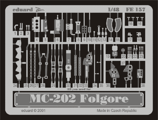 MC 202 Folgore 1/48 