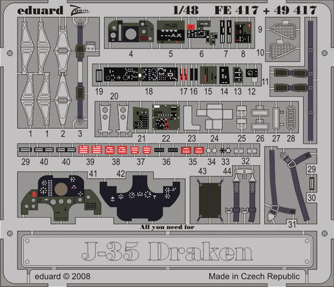 J-35 Draken S.A. 1/48 