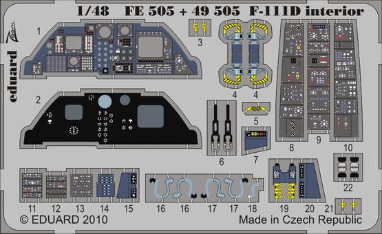 F-111D interior S.A. 1/48 