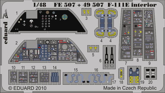 F-111E interior S.A. 1/48 