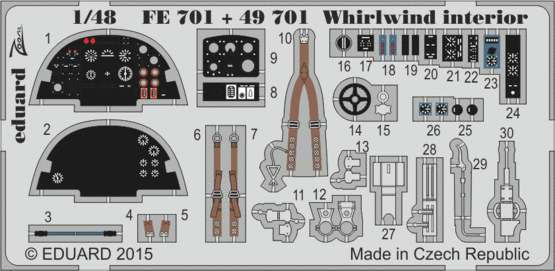 Whirlwind interior S.A. 1/48 