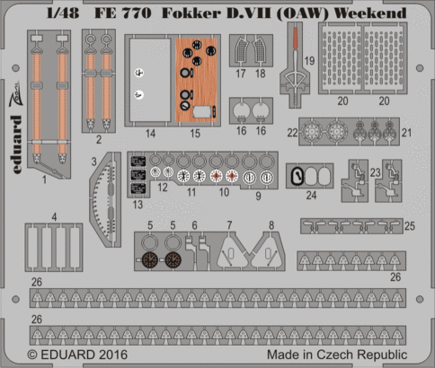 Fokker D.VII OAW  Weekend 1/48 