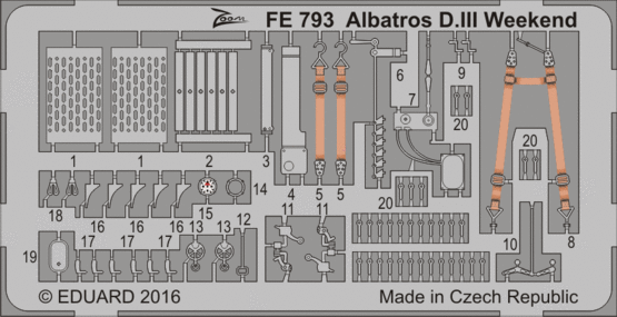 Albatros D.III  Weekend 1/48 
