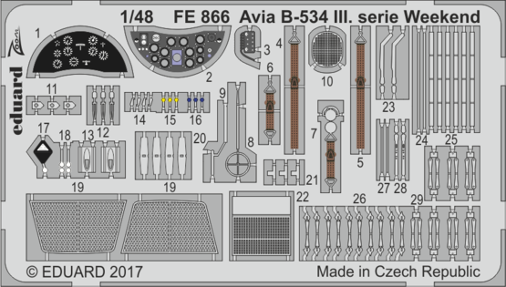 Avia B-534 III.serie Weekend 1/48 