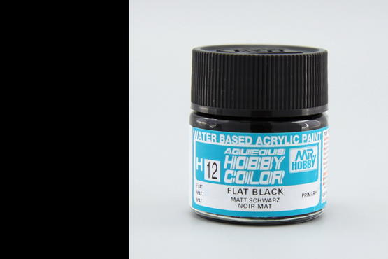 Hobby color - flat black 