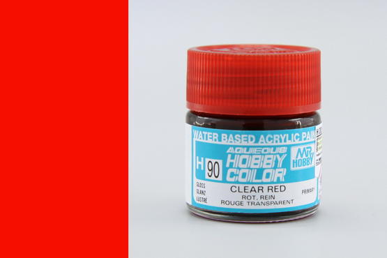 Hobby color - clear red 