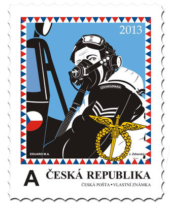 Postal stamp „Nasi se vraceji“ / Czech Post 