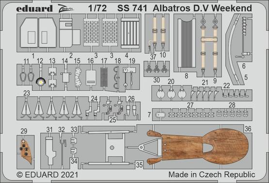 Albatros D.V Weekend 1/72 
