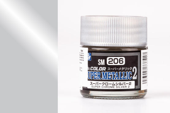 Mr.Color Super Metallic Colors II - Super Chrome Silver II 