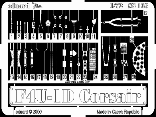 F4U-1D Corsair 1/72 